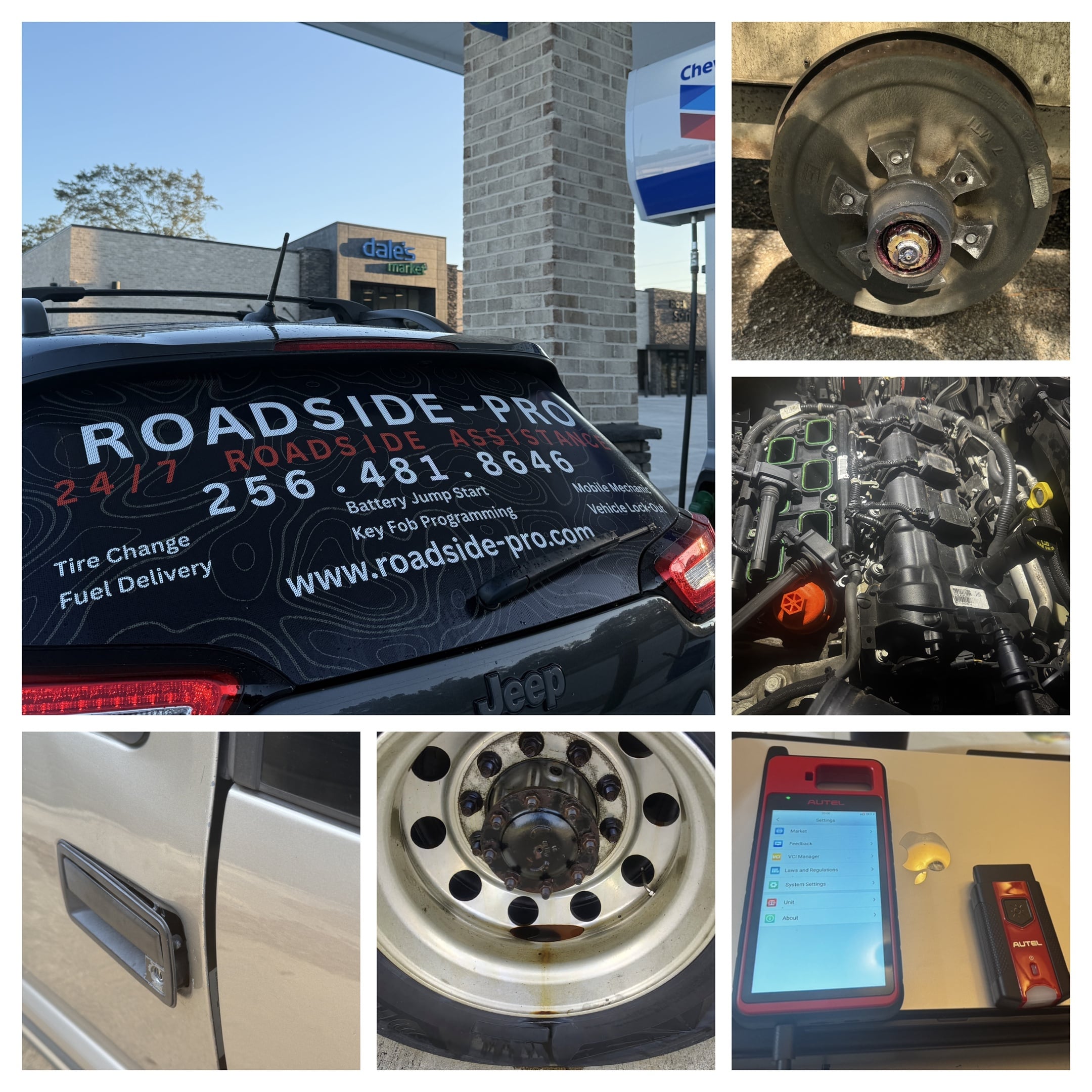 Roadside-Pro 24/7 roadside assistance performing mobile mechanic services
