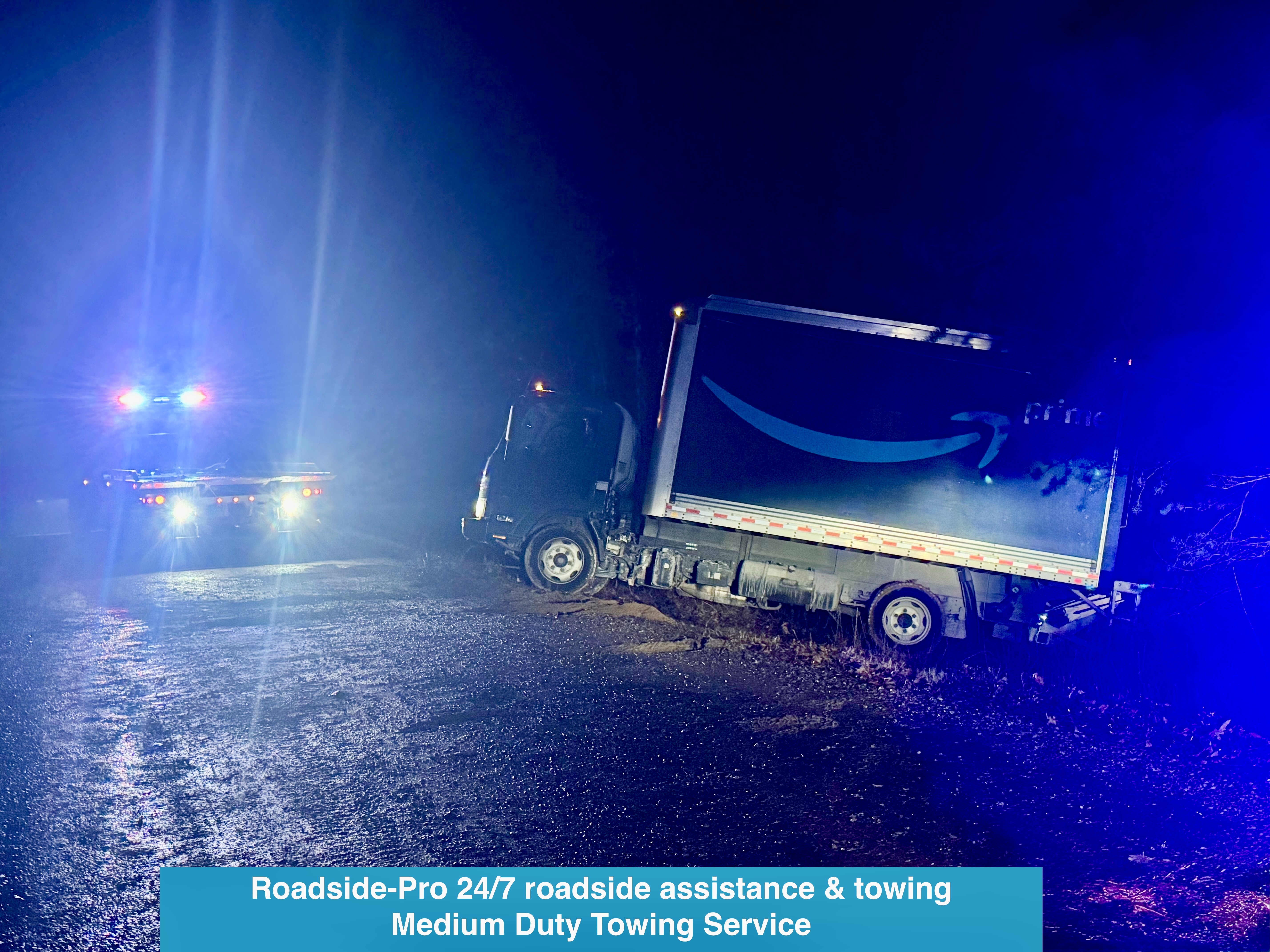 Roadside-Pro 24/7 roadside assistance & towing providing a tow service